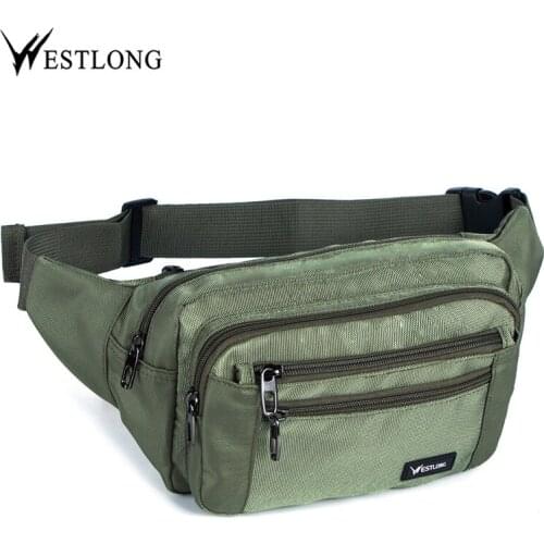 Fashion Waist Pack Casual Functional Men Waterproof Fanny Pack Women Belt Bum Bag Male Phone Wallet Pouch Bags Unisex 3935