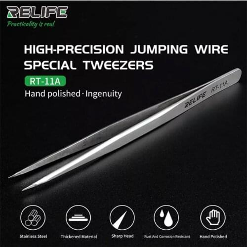 Adjustable Anti-Slip Stainless Steel Flexible Locking Tweezer For Clocks and Watches Mobile Phone Computer Chip Motherboard