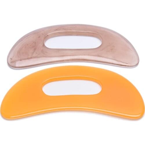Scraper Resin Guasha Board Back Neck Body Acupuncture Scrapping Therapy Gua Sha Acupoint/ Scrape/Roll Massage Health Care Tool