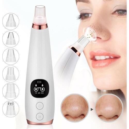 Blackhead Remover Nose T Zone Pore Vacuum Acne Pimple Removal Vacuum Face Suction Tool Facial Diamond Dermabrasion Machine