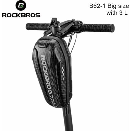 ROCKBROS Waterproof Bike Bag Mountain Mtb Road Folding Bicycle Saddle Bag 1.5L Large Capacity Bag Tube Bag Cycling Accessories