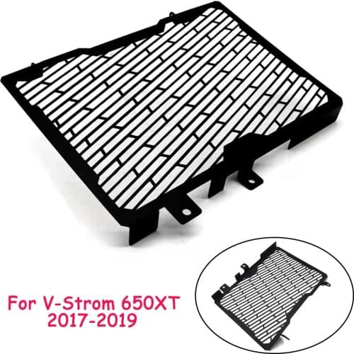 Motorcycle Radiator Guard Protector Grille Grill Cover Water Tank Protection For Suzuki Vstrom V-STROM 650XT 650 XT 2017-2019
