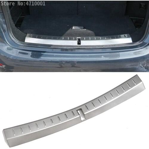 304 Stainless Steel Inside Rear Bumper Protector Trunk Plate Guard Plate For BMW 2 Series 218i 7 Seats F45 F46 2015-2017