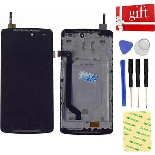 LCD For Lenovo K4 Note A7010a48 A7010 LCD Display Panel Module Monitor Touch Screen Digitizer Sensor Glass Assembly with Frame