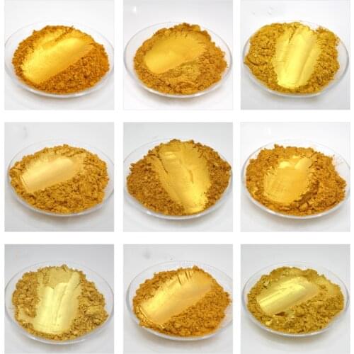 Gold Foil Powder Super Flash Gold Powder 999 Paint Screen Printing Couplet Gold Powder Coloring Gold Powder Process Decoration
