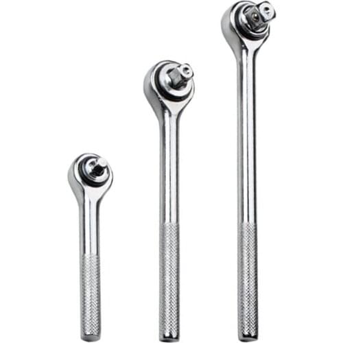 1Pc Dropship 1/4" 3/8" 1/2" High Torque Ratchet Wrench for Socket Quick Release Square Head Spanner Socket Drive Hand Tools