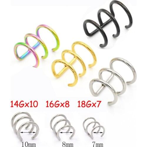 2 Pieces New Ear Clip Cuff Wrap Earrings No piercing Cartilage Double Cuff Eardrop Ear Clip Ear Jewelry