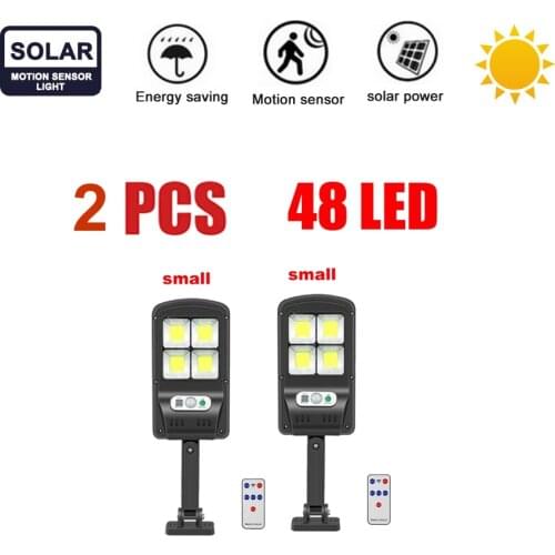 2 pcs tabular oblong 4 Head Solar Pendant Light Outdoor Indoor Solar Lamp remote control motion sennsor Garden Yard Patio emerge