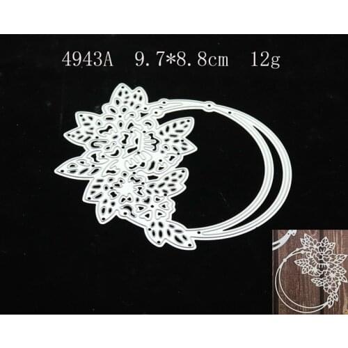 2021 Flower Metal Cutting Dies DIY Scrapbooking Paper Photo Album Crafts Knife Mould Cards Embossing Mold Stencils for Decor