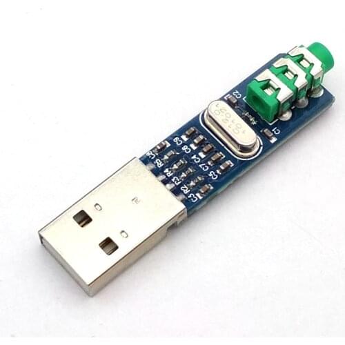 5V USB Powered PCM2704 MINI USB Sound Card DAC decoder board for PC Computer