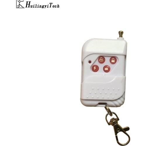 Wireless Plastic Remote Control Button For Home Alarm Systems gsm alarm remote control