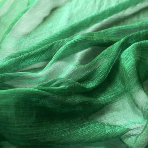 Big Deal Shiny Chiffon Fabric Thin Flowing Sewing Craft Scarf Bow Decoration Wedding DIY Material