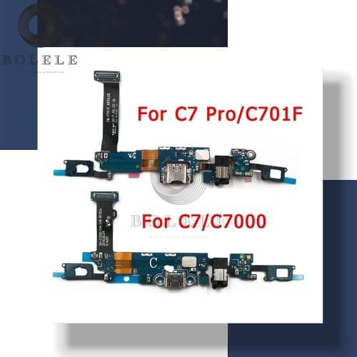 For Samsung Galaxy C7 Pro C7000 C7010 SM-C7000 SM-C7010 USB Charging Dock Connector Charge Port Socket Jack Plug Flex Cable