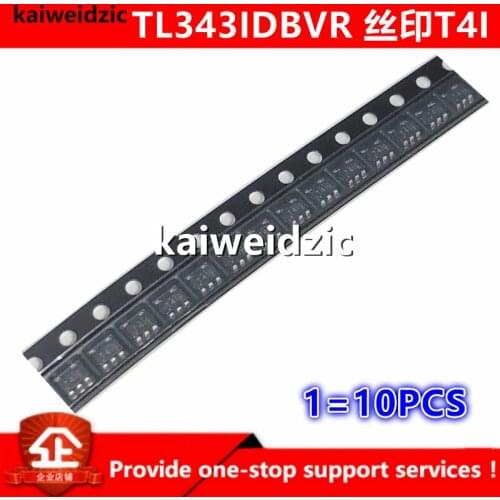 Kaiweikdic New imported original TL343IDBVR Screen printing T4I Low power operational amplifier operational amplifier