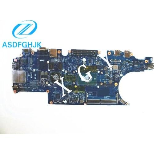 Laptop motherboard LA-C632P FOR DELL for Latitude E5470 motherboard DDR4 i7-6600U CPU CN-0NR58R 0NR58R NR58R 100% Test ok