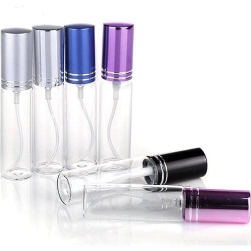 MINI 10ml metal Empty Glass Perfume Refillable Bottle Spray Perfume Atomizers Bottles LX7245