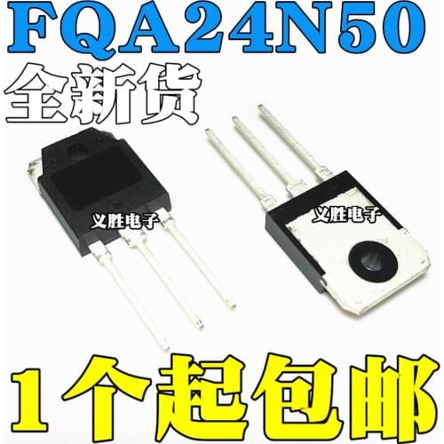 New and original FQA24N50 FDA24N50F FQA24N50F FDA24N50 TO3P High-voltage power supply, N channel field effect, MOS field effect