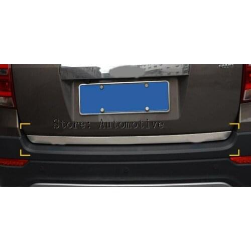 New Style For Chevrolet Holden Captiva 2011 - 2015 Rear Trunk Lid Cover Tailgate Trim Door Handle Molding Boot Garnish Bezel