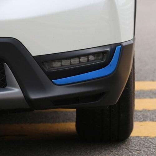 For Honda CRV CR-V 2017 2018 2019 car accessories front fog light lamp trims cover car styling