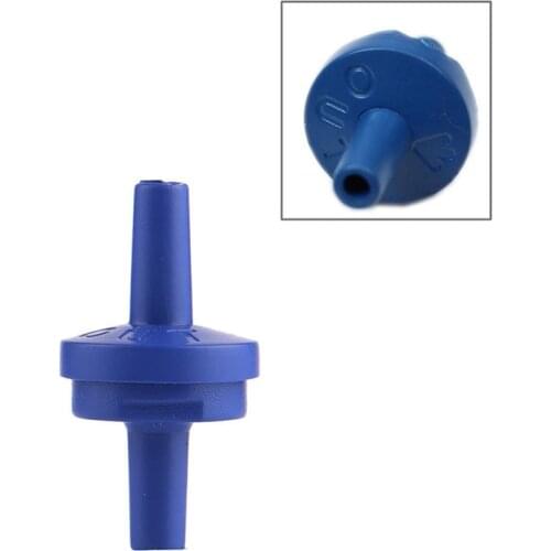 10pcs/lot Plastic Non-return Check Valve For Air Tube 4mm Air Pump Keep Air Flow One Way Aquarium Accessories