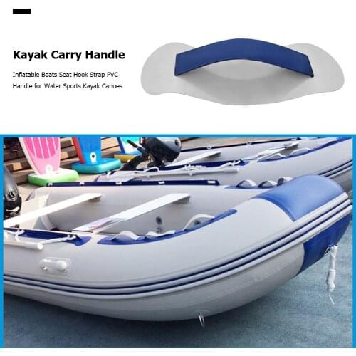 Rubber Boat Canoe Assault Boat PVC Seat Plate Fixed Webbing Plate Webbing Kayak Carry Handle Seat Hook Strap Boat Accessories