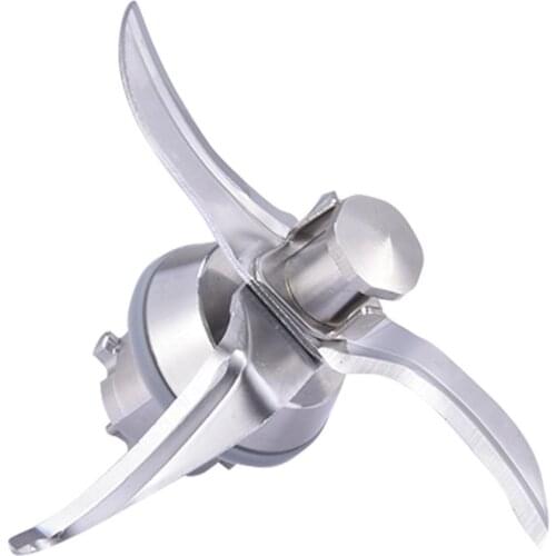 4-Blade Stainless Steel Blender Blade Replacement Accessories Parts Fit for Household Manual Juicer Vorwerk Thermomix TM21