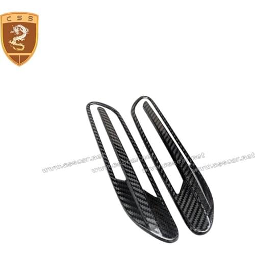 Dry carbon fiber For Mercedes Benz Amg GT50 Gt53 Gt63 four-door leaf plate air vent Car Styling Accessories