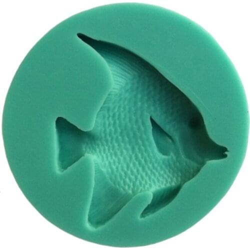 Tropical Fish Silicone Sugarcraft Mold Cookie Cupcake Chocolate Baking Mold Fondant Cake Decorating Tools