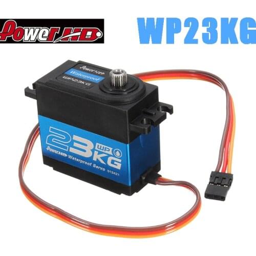 Power HD WP-23KG Climbing Car Waterproof Steel Tooth Torque Steering Gear Servo For Traxxas TRX-4