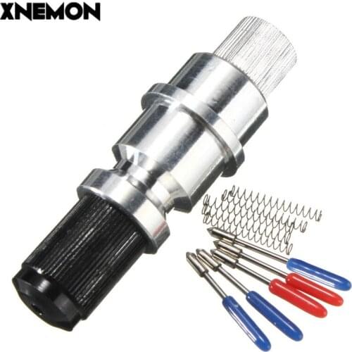 XNEMON 1Pc for CB09 Graphtec Blade Holder + 5 Blades for Vinyl Plotter Cutter 3x30 , 2x45 Degree Roland Blade