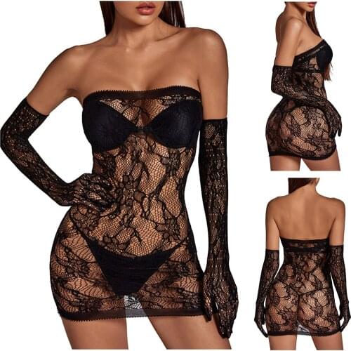 Ladies See Through Underwear Sets Girls Porno Hollow Fishnet Dress Sexy Erotic body stocking 2021 Halloween Gift трусы женские