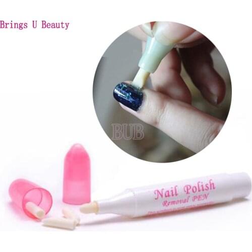1PCS Nail Art Corrector Pen Remove Mistakes + 3 Tips Newest Nail Polish Corrector Pen Cleaner Erase Manicure