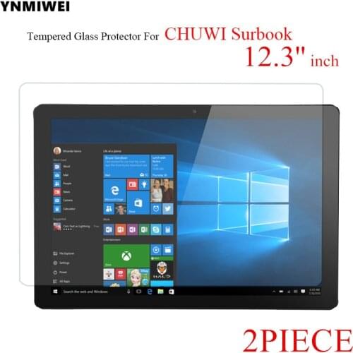 2PCS Glass Protector For CHUWI Surbook Tablet 12.3 inch Tempered Glass Films For SubBook Screen Guard