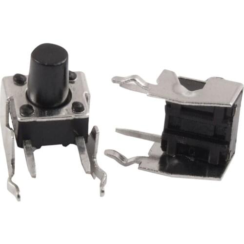 20 Pcs Momentary Right Angle Tactile Tact Push Button Switch 6 x 6mm x 8mm Dropshipping