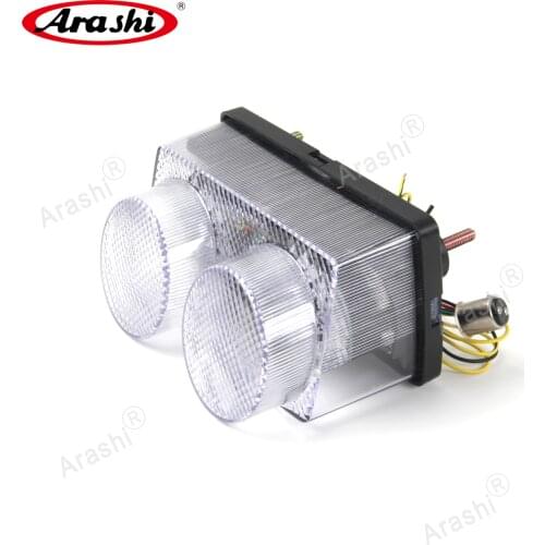 Arashi LED Brake Light For YAMAHA YZF R1 YZF-R1 1998 1999 Brake Light Turn Signal Light Rear Taillight Lens FZR 600 750 1000
