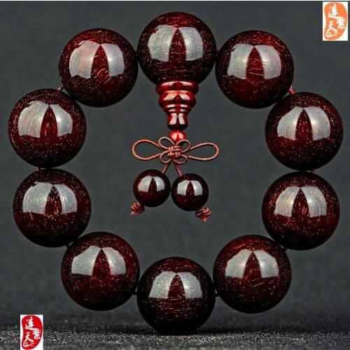 Authentic India Leaflet Rosewood Handset 2.0 Men and Women Full of Venus Handmade Bead Bracelet Clothing Accessories Collection