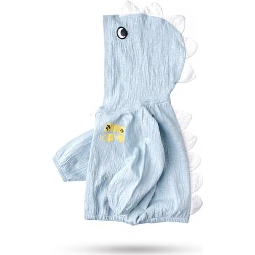 0-5year Summer Childrens Outwear Hooded Sun Protection Jacket Boys Girls Long Sleeve Coat Clothing Summer Baby Outing Clothes