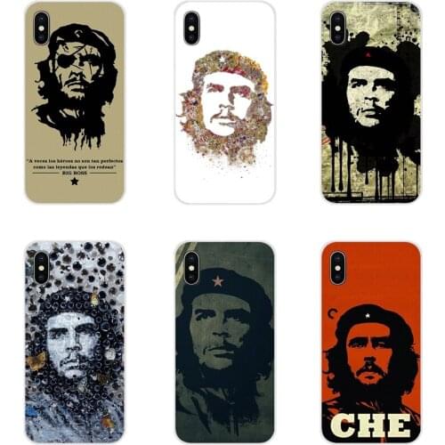 For Xiaomi Redmi 4A S2 Note 3 3S 4 4X 5 Plus 6 7 6A Pro Pocophone F1 Transparent TPU Covers Great guerrillas Che guevara Graphic