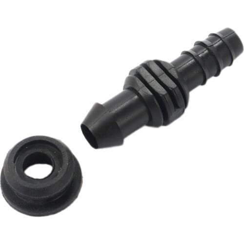 DN12 barbed bypass connector Drip Irrigation System Connect with rubber Sealing Ring Adapter Micro Drip Irrigation Fitting 20Pcs