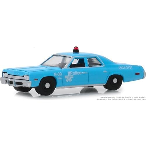 GreenLight 1:64 1974 DODGE MONACO 42890A Metal Diecast Alloy toy cars Model Vehicles For Children Boys gift hot