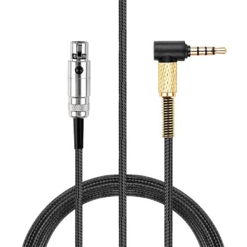 OFC Braided Replacement Stereo Audio Cable Extension Cord For Beyerdynamic DT1990 DT1770 DT 1990 1770 Pro Headphones