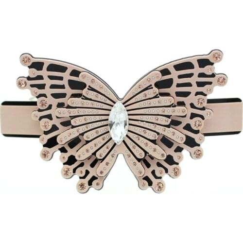 2pcs New Amazing Hair Accessory Clip - Fancy Cellulose Acetate Hair Jewelry Ornament Barrette for Women Girls Tiara Dance Party