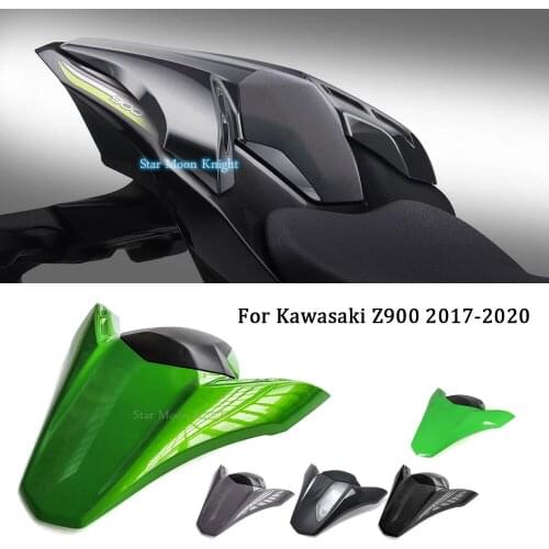 Motorcycle ABS Passenger Rear Seat Cover Cowl Fairing Tail Section Seat Cowl For Kawasaki Z900 2017 - 2020 Motorbike Parts