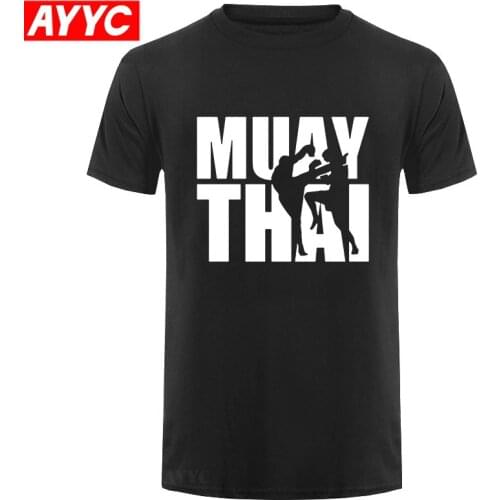 Summer NEW Fashion Muay Thai Thailand Boxer T Shirt For Man Geek Homme Tee Shirt Awesome Train T shirt Plus Size