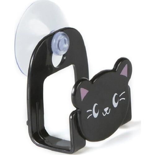 Cartoon Dish Cloth Rack Suction Cup Sponge Holder Dining Kitchen Sundries Rack Organizer Kitchen Multifunctional Storage Rack