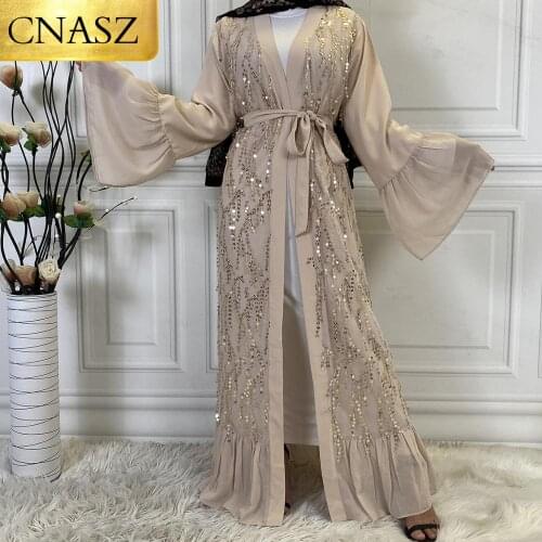 New Arrival Muslim Fashion Abaya Kimono Dubai Size Middle East Arab High Quality Dubai Abayas For Women vetement femme