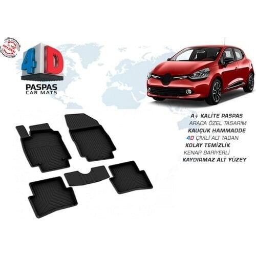 Omsaline Fit For Renault Clio lV 4D Black (After 2012)