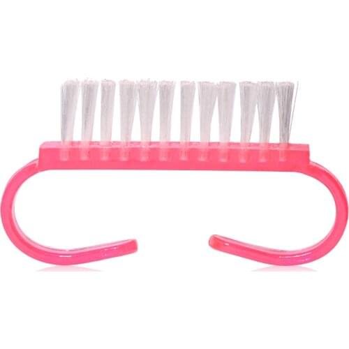 1pcs Nail Cleaning Nail Brush Tool File Manicure Pedicure Soft Remove Dust Manicure Tool Clean Brush for Nail Care 4.8