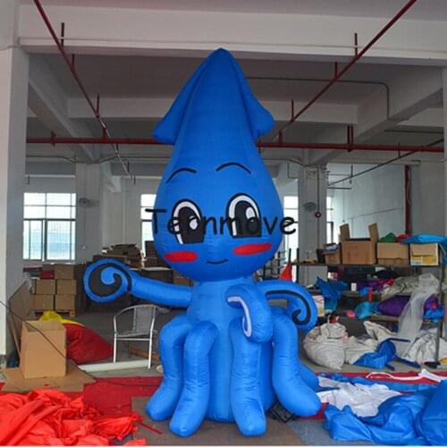 Inflatable octopus replica for advertising giant inflatable fish crab crawfish shrimp lobster model Outdoor Ocean theme mascot