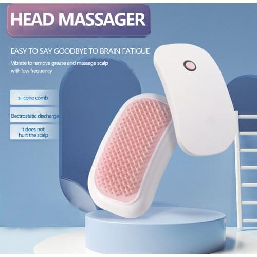 Silicone Scalp Massage Brush Washing Comb Shower Head Hair promote blood circulation Mini Head Meridian Massage Wide Tooth